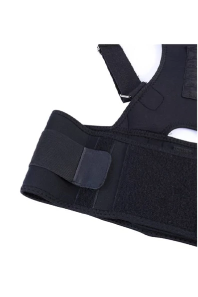 Dik Duruş Mıknatıslı Manyetik Kamburluk Önleyici Unisex Kifoz Skolyoz Sırt Bel Ağrısı Medikal Korse - Resim 6