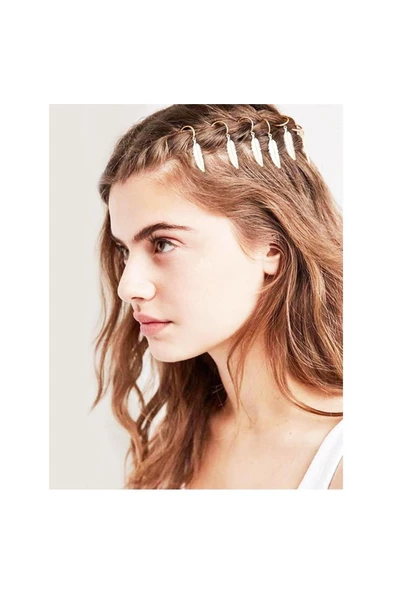 Kadın Tüy Saç Küpesi