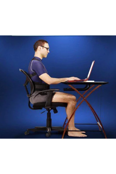 Manyetik Dik Duruş Korsesi Manyetik Bel Korsesi Kamburluk Önleyici Korse Manyetik Sırt Yeleği - Resim 5