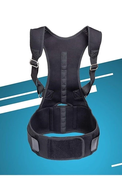 Blueconcept Dik Duruş Korsesi Bel Sırt Destekli Omuz Sırt Korsesi - Resim 2
