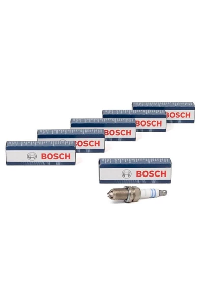 Bosch Bmw E60 Kasa 520i Ateşleme Buji Takımı Bosch Marka  4 Tırnak Platin Buji