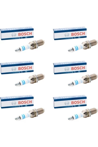 Bosch Bmw E39 5.20I 6'lı Buji Seti FGR7DQP  4 Tırnak Platin Buji