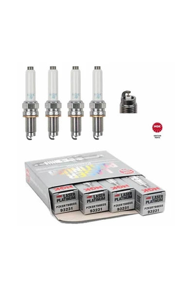 NGK VW Beetle 1.4 TSI BMT Benzinli Buji Seti 2016-2019 NGK LASER PLATINUM/PLATİN