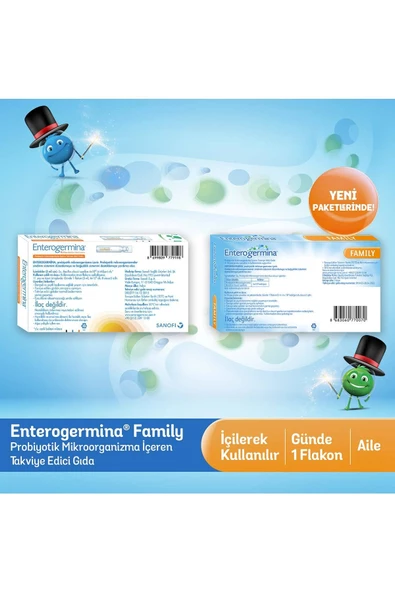 Enterogermina Family 5 Ml X 20 Flakon - Resim 3