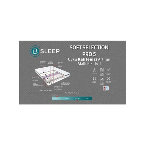 Bellona Soft Selection Pro 5 Yatak Tek Kişilik - Resim 2