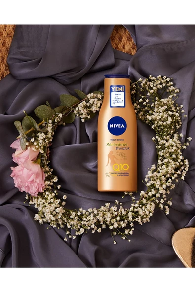 Nivea Q10 Vücut Losyonu Sıkılaştırıcı + Bronzluk 200 ml