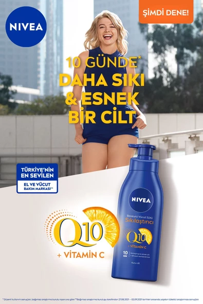 Nivea Q10 Besleyici Vücut Sütü Sıkılaştırıcı C Vitamini 400 ml - 2