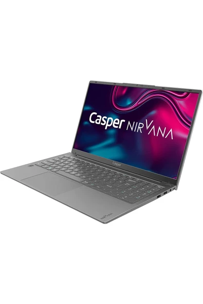 CASPER Nirvana X600.1235-8U00X1-G-F Intel Core i5 1235U 8GB 250GB SSD FDos 15.6" FHD T.Bilgisayar - 2