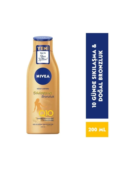 Nivea Q10 Vücut Losyonu Sıkılaştırıcı + Bronzluk 200 ml - 3