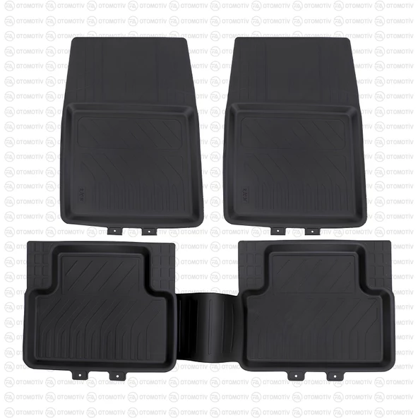 4D Universal Havuzlu Araç Paspası - Resim 2