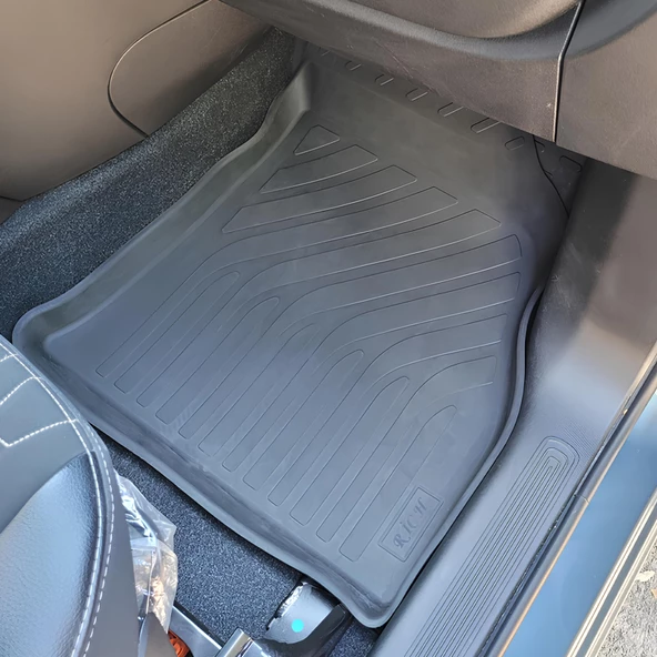 Citroen Nemo Panelvan 4D Havuzlu Paspas (Ön 2 Parça) 2008 Model Ve Sonrası - Resim 6