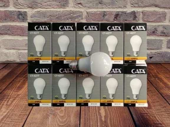 CATA CT-4277  9 W  Led Ampul 830 Lümen  Beyaz Işık (6 Adet Satışımız)