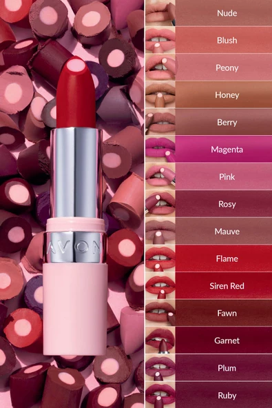 AVON Hydramatic Mat Ruj Mauve - 4