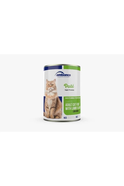 Ambiance Ambiance Yetişkin Kuzu Etli Kedi Konserve 415 gr