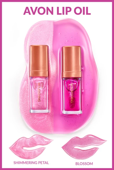 AVON True Nourishing Dudak Yağı 7 Ml. Shimmering Petal - 3