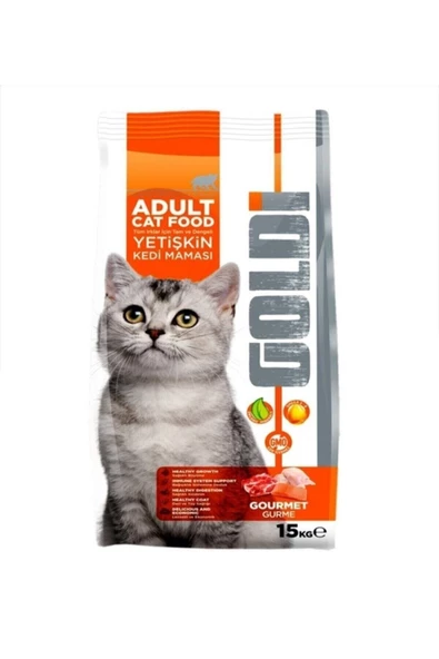 GOLDİ Gurme Yetişkin Kedi Maması 15 kg
