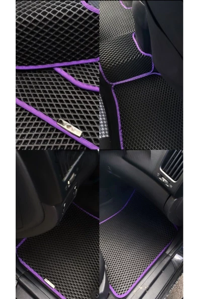 FLOORX Hyundai I30 2007-2011 Uyumlu Araca Özel Akıllı Oto Paspas