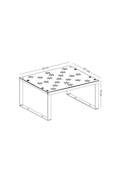 Durusilya Mobilya Metal Dolap Içi Raf Düzenleyici Büyük Boy Tezgah Üstü Düzenleyici Metal Organizer - 4