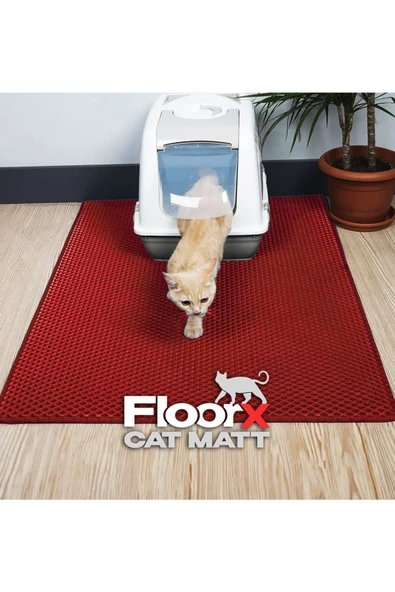 FLOORX FLOORX CATMATT 60X110 TUVALET ÖNÜ KEDİ PASPASI