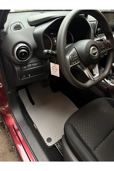 FLOORX Nissan Juke 2020-2024 Uyumlu Araca Özel Akıllı Oto Paspas