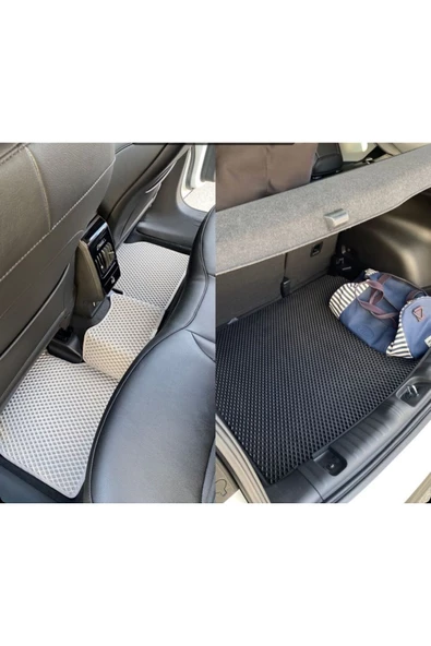 FLOORX Jeep Compass 2017-2024 Uyumlu Araca Özel Akıllı Oto Paspas - 2