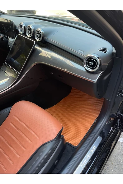 FLOORX Mercedes-benz E W-211 2002-2009 Uyumlu Araca Özel Akıllı Oto Paspas - 2