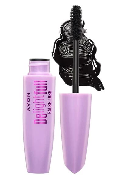 AVON Delightfull False Lash Maskara 10 Ml. Blackest Black