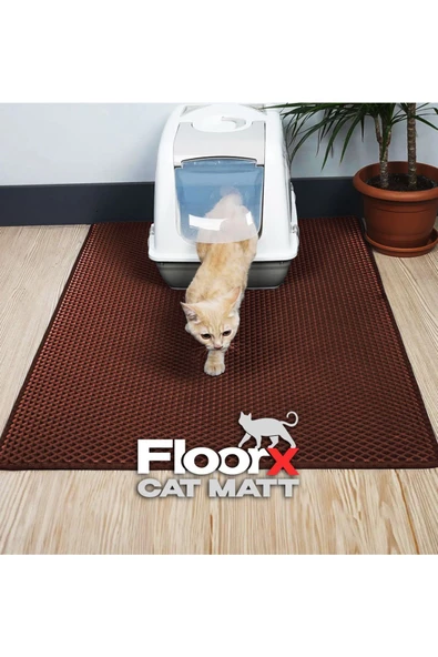 FLOORX FLOORX CATMATT 75x110 TUVALET ÖNÜ KEDİ PASPASI