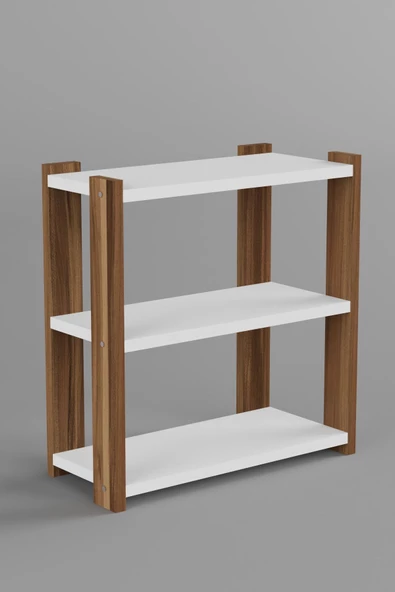 Durusilya Mobilya Baharatlık Çok Amaçlı Raf Tezgah Üstü Üç Katlı Baharatlık - 4