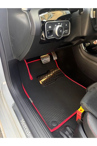 FLOORX Mercedes-benz A W-176 2012-2018 Uyumlu Araca Özel Akıllı Oto Paspas
