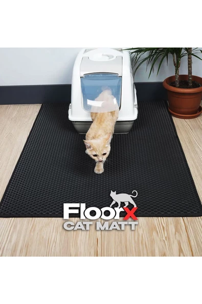 FLOORX FLOORX CATMATT 75x110 TUVALET ÖNÜ KEDİ PASPASI