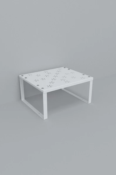 Durusilya Mobilya Metal Dolap Içi Raf Düzenleyici Büyük Boy Tezgah Üstü Düzenleyici Metal Organizer - 3
