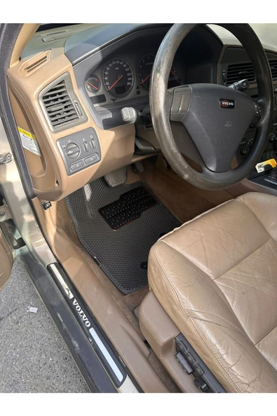 FLOORX Volvo S60 2019-sonrası Uyumlu Araca Özel Akıllı Oto Paspas