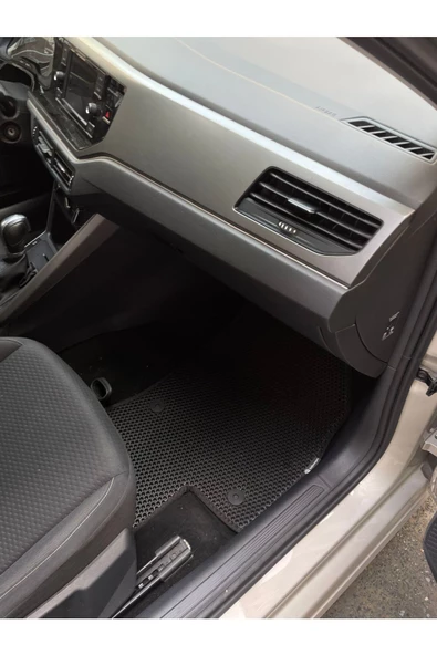 FLOORX Volkswagen Amarok 2023-sonrası Uyumlu Araca Özel Akıllı Oto Paspas - 2