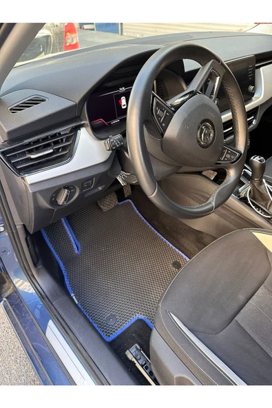 FLOORX Skoda Superb 2008-2015 Uyumlu Araca Özel Akıllı Oto Paspas