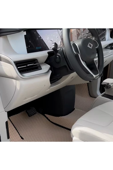 FLOORX Togg Uyumlu Araca Özel Akıllı Oto Paspas - 2