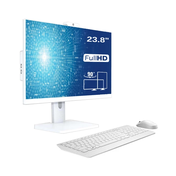 Xaser Xsr687 i7 4770 8GB Ram 512GB SSD 23.8" Webcam + Wifi Pivot All In One Bilgisayar ürün görseli