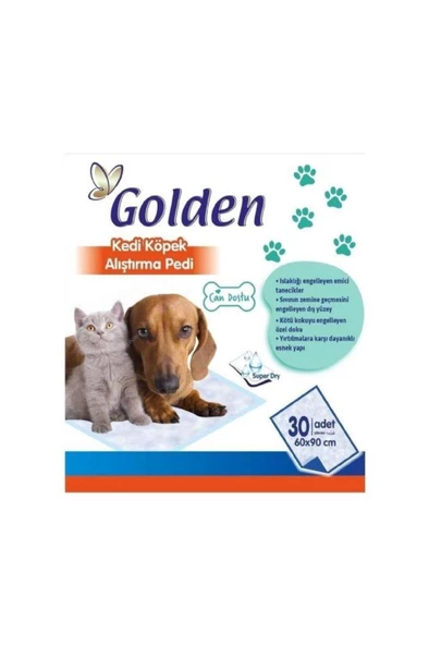 Golden Kedi Köpek Çiş Pedi 60-90cm 30'lu