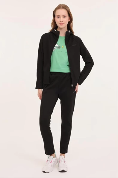 Lumberjack WL MILA 18CT321  4PR Kadın Eşofman Üstü Siyah XS-XL - 5