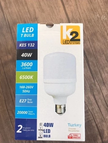 KENDAL 40 W TORCH AMPUL BEYAZ IŞIK