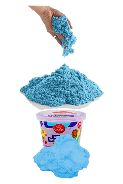 Esnek Oyun Kumu 30 gr 1 Paket Canlı Renkler Bubu Oyun Kumu Esnek Kum Hamuru Uzun Süre Kullanım