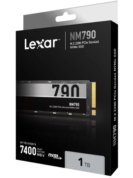 Lexar 1TB LNM790X001T-RNNNG 7400MB-6500MB/s M.2 NVMe PCIe Gen4 SSD Disk - 5