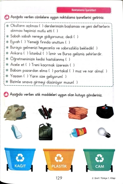 2.Sınıf İngilizce Destekli Komple Eğitim Seti - 12 Kitap - 1566 Sayfa - 3