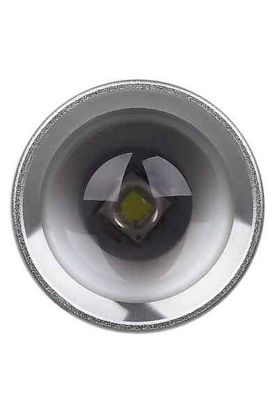Ledvace Led 1W 6500K 70-100lm IP22 4 Farklı Mod Alüminyum Gövde Araç Tipi Beyaz Işık Pilli El Feneri - 4