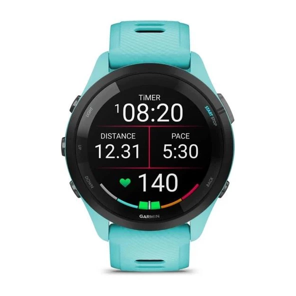 Garmin Forerunner 265 Aqua Siyah (GARMİN TÜRKİYE)