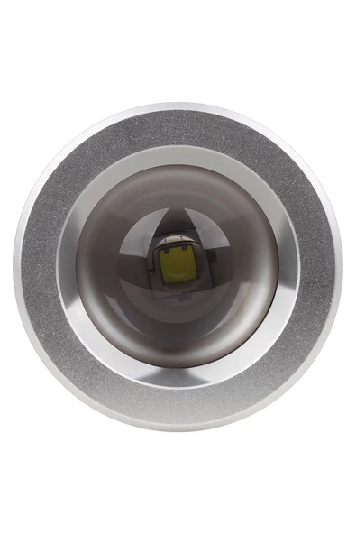 Ledvace Led Tactic 20W 6500K 450-1400lm IP65 4 Farklı Mod Alüminyum Gövde Beyaz Işık Pilli El Feneri - 4