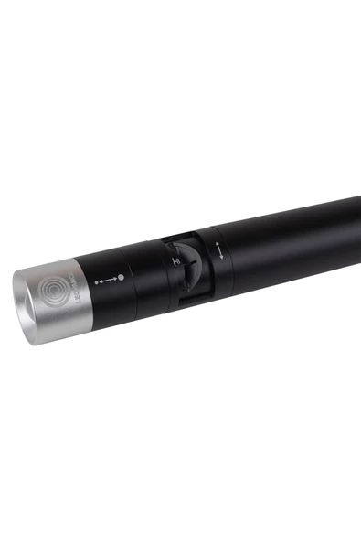 Ledvace Led 1W 6500K 70-100lm IP22 4 Farklı Mod Alüminyum Gövde Araç Tipi Beyaz Işık Pilli El Feneri - 3