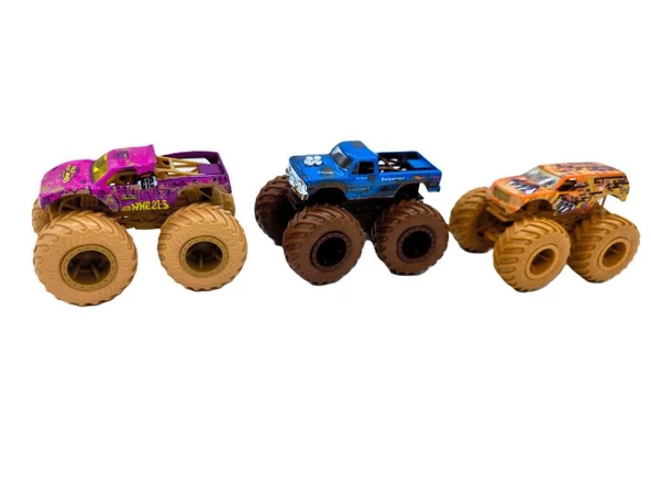 Hot Wheels Monster Trucks 3 lü Paket HNT79