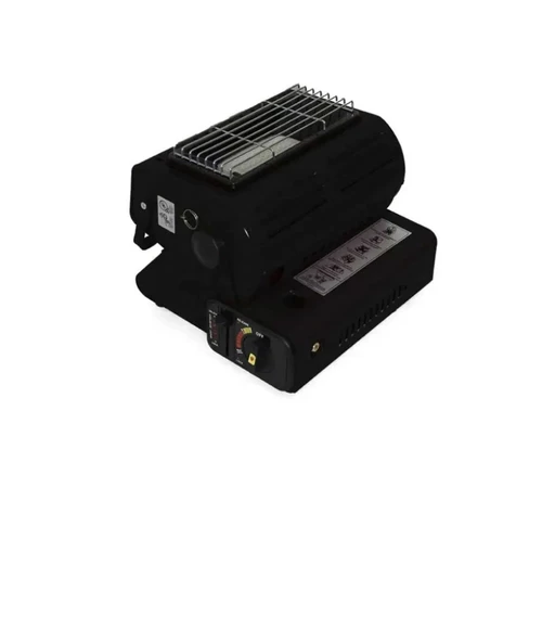 Big Fire Ocak Olabilen Maxi Portatif Kamp Sobası SİYAH - 2