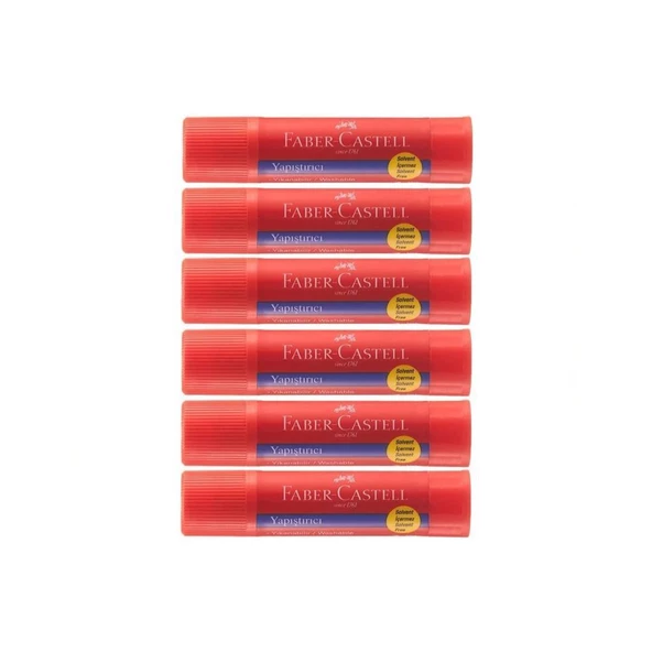 Faber Castell Stick Yapıştırıcı 40 Gram - 12 Adet - 3